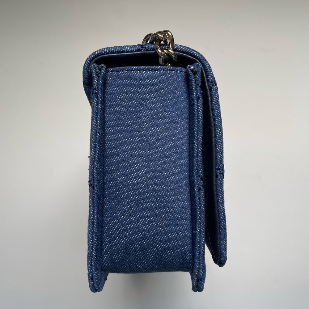 Kate Spade Emerson Place quilted denim vivenna handbag - Picture 7 of 14